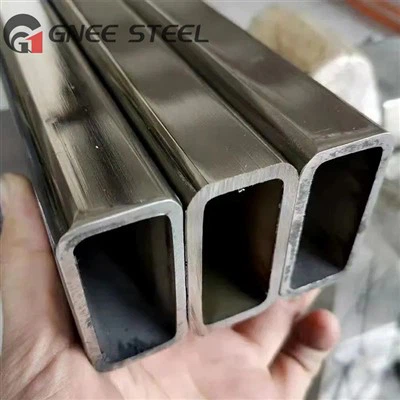 أنبوب مربع من الفولاذ المقاوم للصدأ 06Cr19Ni10N غير ملحوم